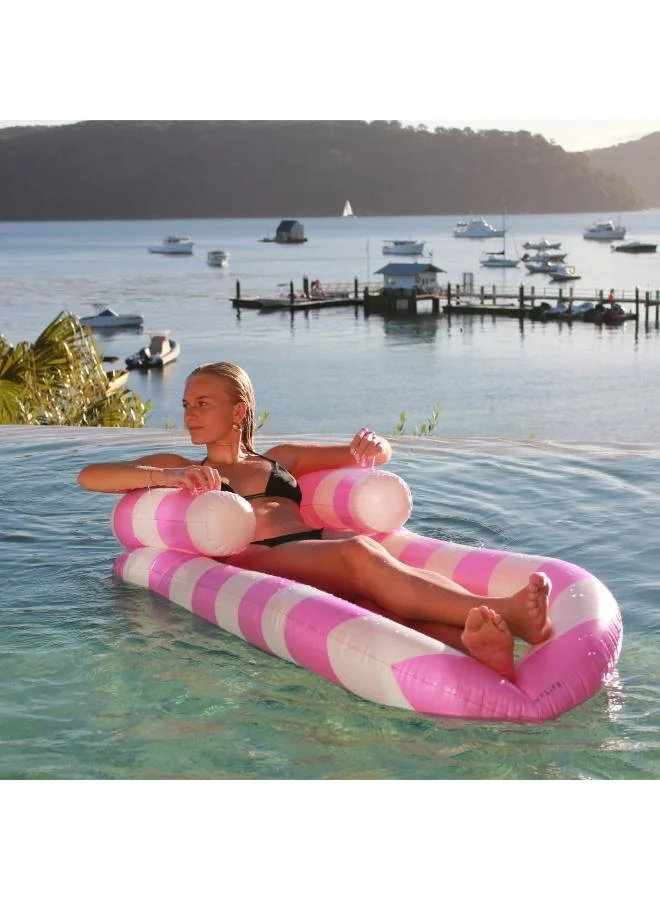 SUNNY LIFE  Laze & Lounge Pool Party Magenta Stripe  | Best Price UAE